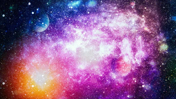 Colorful deep space. Universe concept background. Elements of this image furnished by NASA — Stock Photo, Image