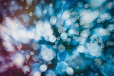 ışıltılı Parlatıcı ampuller ışık arka plan: bulanıklık Noel duvar kağıdı dekorasyon concept.holiday festival zemin: ışıltı daire kutlamaları ekran yaktı.