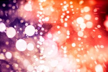 Renk Festivali 'nin arka planında doğal bokeh ve parlak altın ışıklarla sihirli arka plan. Klasik Sihirli arkaplan