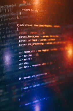 JavaScript fonksiyonları, değişkenler, nesneler. Proje yöneticileri yeni bir fikir çalışır. Gelecekteki teknoloji oluşturma süreci.