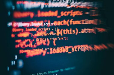 Dizüstü bilgisayarda Web programlama fonksiyonları. Bu iş. Python kod bilgisayar ekranı.