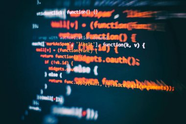 Dizüstü bilgisayarda Web programlama fonksiyonları. Bu iş. Python kod bilgisayar ekranı.
