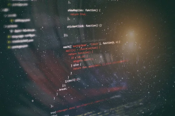 Dizüstü bilgisayarda Web programlama fonksiyonları. Bu iş. Python kod bilgisayar ekranı.