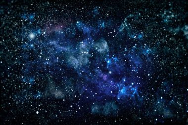 Yıldız dolu gökyüzü. Uzay yıldızları. Cosmos uzay yıldızları, yüksek çözünürlüklü yıldız alanı arka plan. Starry dış mekan arka plan dokusu. Renkli Starry gece gökyüzü dış uzay arka plan