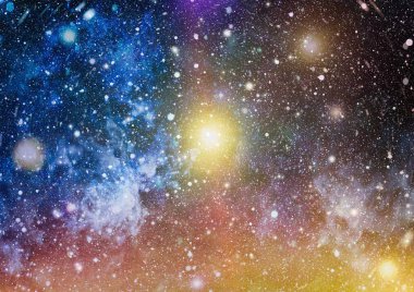 Yıldız dolu gökyüzü. Uzay yıldızları. Cosmos uzay yıldızları, yüksek çözünürlüklü yıldız alanı arka plan. Starry dış mekan arka plan dokusu. Renkli Starry gece gökyüzü dış uzay arka plan