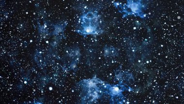 Yıldız dolu gökyüzü. Uzay yıldızları. Cosmos uzay yıldızları, yüksek çözünürlüklü yıldız alanı arka plan. Starry dış mekan arka plan dokusu. Renkli Starry gece gökyüzü dış uzay arka plan