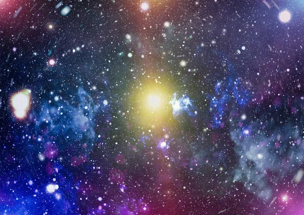 星いっぱいの空 スペーススター コスモススペーススター 高精細スターフィールドの背景 星空の外宇宙の背景テクスチャ カラフルな星空の夜空の宇宙の背景 — ストック写真