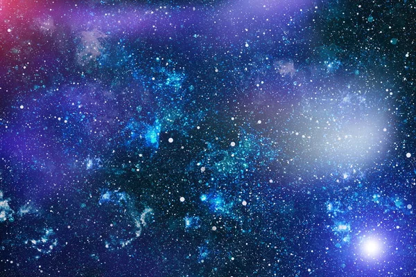 Cielo Lleno Estrellas Estrellas Espaciales Cosmos Estrellas Espaciales Fondo Campo — Foto de Stock