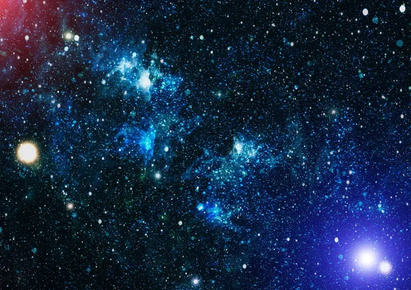 Cielo Lleno Estrellas Estrellas Espaciales Cosmos Estrellas Espaciales Fondo Campo — Foto de Stock