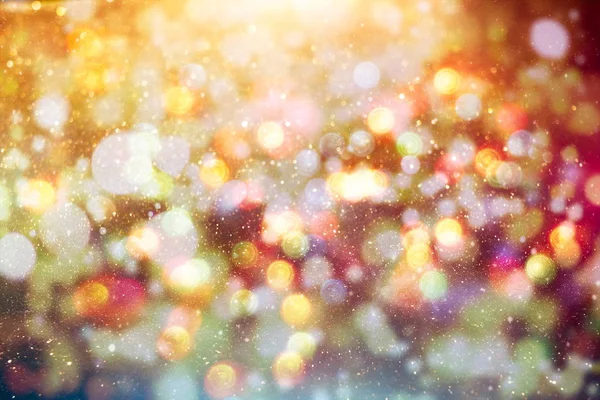 Weihnachten Hintergrund, abstrakte Textur, Licht Bokeh Hintergrund, glitzern vintage lights background.lights auf dem Hintergrund. — Stockfoto