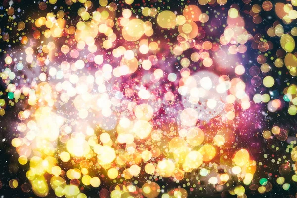 Fundo de Natal, textura abstrata, fundo bokeh luz, Glitter luzes do vintage background.Lights no fundo . — Fotografia de Stock