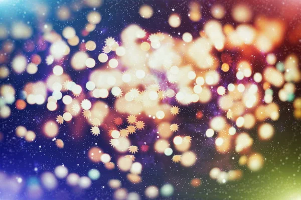 Weihnachten Hintergrund, abstrakte Textur, Licht Bokeh Hintergrund, glitzern vintage lights background.lights auf dem Hintergrund. — Stockfoto