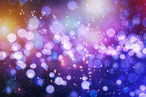 Fundo de Natal, textura abstrata, fundo bokeh luz, Glitter luzes do vintage background.Lights no fundo . — Fotografia de Stock