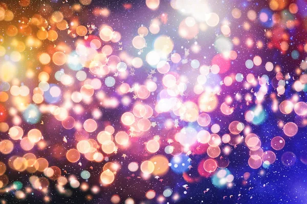 Fundo de Natal, textura abstrata, fundo bokeh luz, Glitter luzes do vintage background.Lights no fundo . — Fotografia de Stock