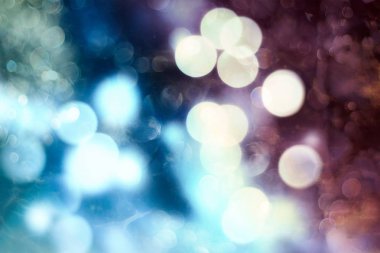 ışıltılı Parlatıcı ampuller ışık arka plan: bulanıklık Noel duvar kağıdı dekorasyon concept.holiday festival zemin: ışıltı daire kutlamaları ekran yaktı.