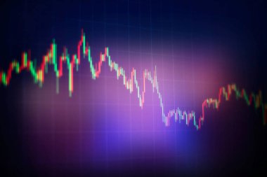 Kârın özet grafik analizi. Toplantıdaki iş planı ve performansı görmek için finansal rakamları analiz etmek