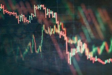 Kârın özet grafik analizi. Toplantıdaki iş planı ve performansı görmek için finansal rakamları analiz etmek