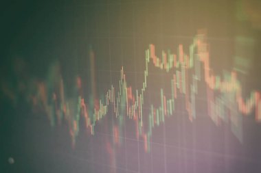 Kârın özet grafik analizi. Toplantıdaki iş planı ve performansı görmek için finansal rakamları analiz etmek