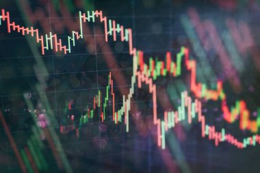 Kârın özet grafik analizi. Toplantıdaki iş planı ve performansı görmek için finansal rakamları analiz etmek