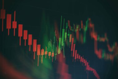 Kârın özet grafik analizi. Toplantıdaki iş planı ve performansı görmek için finansal rakamları analiz etmek