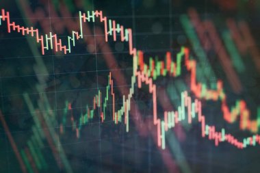 Kârın özet grafik analizi. Toplantıdaki iş planı ve performansı görmek için finansal rakamları analiz etmek