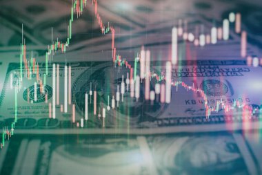 Kârın özet grafik analizi. Toplantıdaki iş planı ve performansı görmek için finansal rakamları analiz etmek