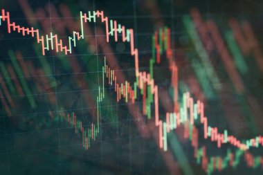 Kârın özet grafik analizi. Toplantıdaki iş planı ve performansı görmek için finansal rakamları analiz etmek