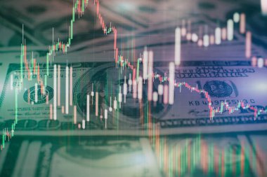 Kârın özet grafik analizi. Toplantıdaki iş planı ve performansı görmek için finansal rakamları analiz etmek