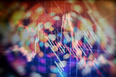 Kârın özet grafik analizi. Toplantıdaki iş planı ve performansı görmek için finansal rakamları analiz etmek