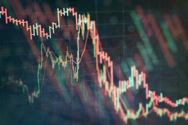 Kârın özet grafik analizi. Toplantıdaki iş planı ve performansı görmek için finansal rakamları analiz etmek