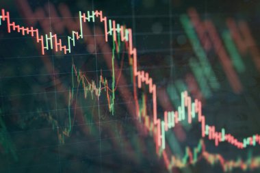 Kârın özet grafik analizi. Toplantıdaki iş planı ve performansı görmek için finansal rakamları analiz etmek