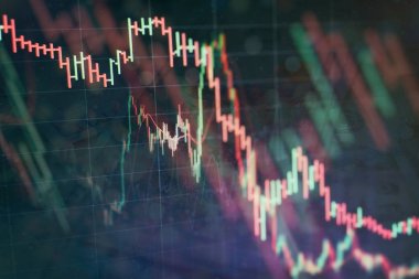 Kârın özet grafik analizi. Toplantıdaki iş planı ve performansı görmek için finansal rakamları analiz etmek