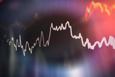 İş grafik arka planı: analiz iş muhasebe bilgi levhalar üzerinde. İşadamı el altın piyasa, Forex piyasası ve ticaret pazarı için yatırım grafikleri analiz üzerinde çalışma.