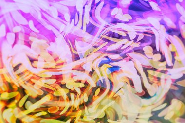 Festival arka plan. Glitter vintage ışıklar arka ışıklı defocused.