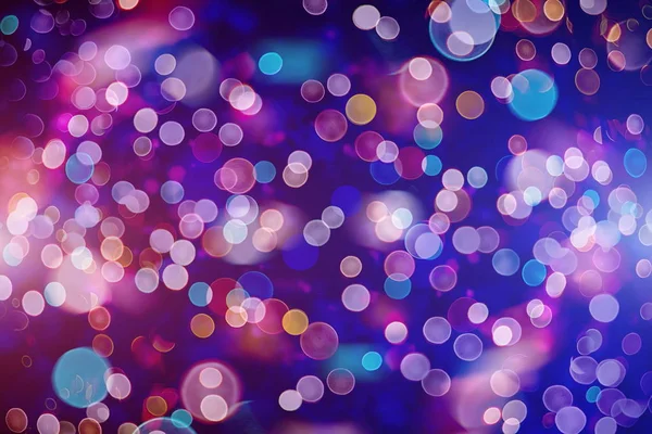 Vintage magischen Hintergrund mit bunten Bokeh. Frühling Sommer Weihnachten Neujahr Disco Party Hintergrund. — Stockfoto