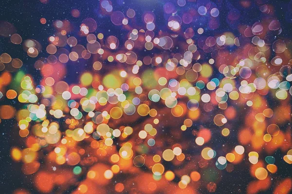 Vintage sfondo magico con bokeh colorato. Primavera Estate Natale Capodanno discoteca partito sfondo . — Foto Stock