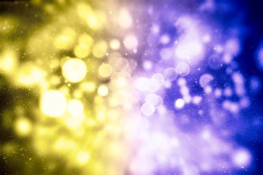 Işık kutlama arka plan ufuk altın ışıklı Noel, yeni yıl, tatil, parti için soyut