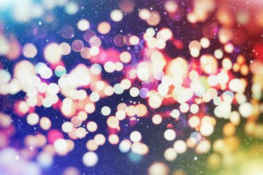 Işık kutlama arka plan ufuk altın ışıklı Noel, yeni yıl, tatil, parti için soyut