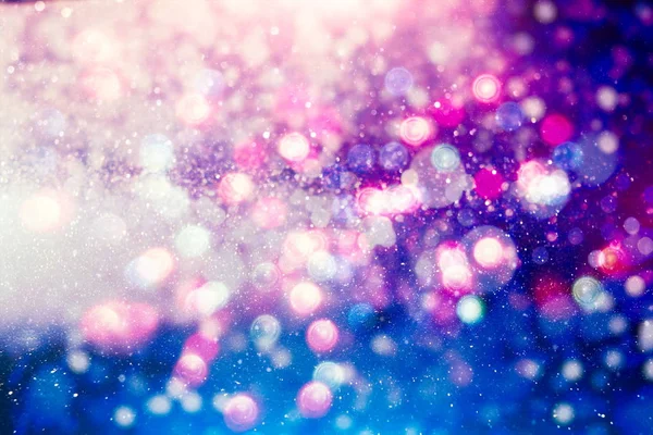 Абстрактный светлый праздничный фон с отвлеченными золотыми огнями на Рождество, Новый год, праздник, вечеринка — стоковое фото
