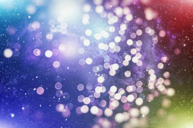 Doğal Bokeh ve parlak altın ışık şenlikli arka plan. Doğal bokeh ve parlak altın ışık Magic arka plan ile renk Festival Vintage arka plan.