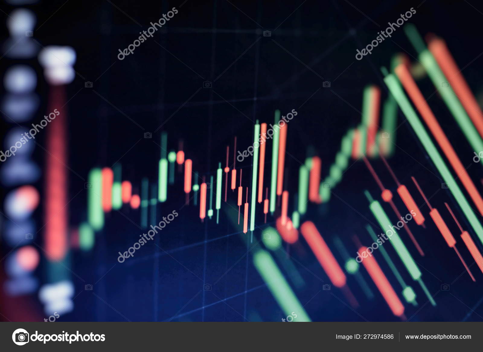 Red And Green Candlestick Chart