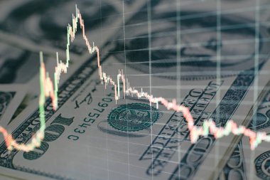 Kârın özet grafik analizi. Toplantıdaki iş planı ve performansı görmek için finansal rakamları analiz etmek