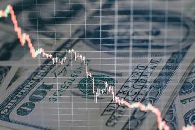 Kârın özet grafik analizi. Toplantıdaki iş planı ve performansı görmek için finansal rakamları analiz etmek
