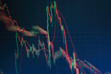 Kârın özet grafik analizi. Toplantıdaki iş planı ve performansı görmek için finansal rakamları analiz etmek