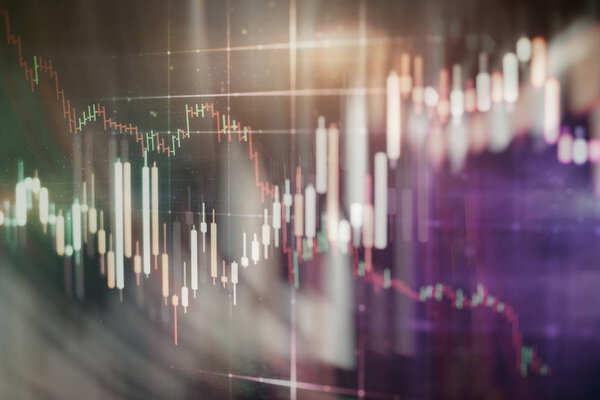 Analysis business accounting on info sheets. Businessman hand working on analyzing investment charts for Gold market, Forex market and Trading market.