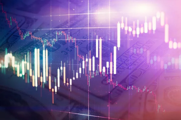 Analysverksamhet bokföring på informationsblad. Affärsman hand arbetar med att analysera investeringsdiagram för Guld marknaden, Forex marknaden och Trading marknaden. — Stockfoto