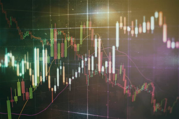 Analysis business accounting on info sheets. Businessman hand working on analyzing investment charts for Gold market, Forex market and Trading market.