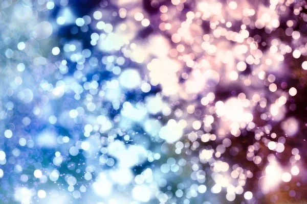 Abstrakt Festlig bakgrund. Glitter vintage lights bakgrund med ljus defocused. Jul och nyår fest bokeh bakgrund med copyspace. — Stockfoto