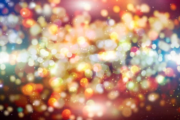 Resumo Fundo festivo. Glitter vintage luzes de fundo com luzes desfocadas. Natal e Ano Novo festa bokeh fundo com copyspace. — Fotografia de Stock