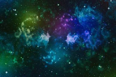 Derin uzay. Yüksek çözünürlüklü yıldız alanı. Yıldızlı uzay arka plan dokusu. Renkli Yıldızlı Gece Gökyüzü Dış Uzay arkaplanı